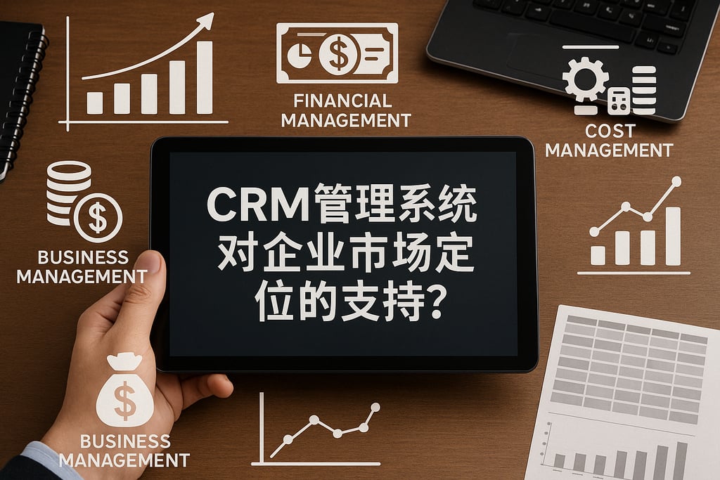 CRM 管理系统，对企业市场定位的支持？